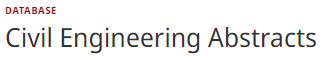 Civil Engineering Abstracts